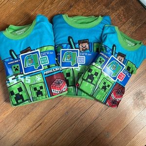 COPY - Kids Minecraft pajamas
